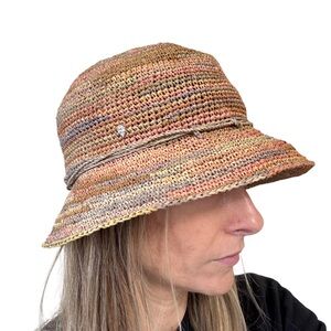 Helen Kaminski Multicolor Woven Women's Hat